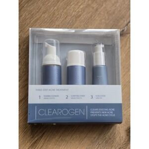 Clearogen 3-Step Acne System Dermatologist Formulated Salicylic & Sulfur